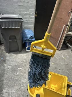 Side Press, Mop, Bucket With Mop