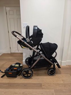 Cybex Gazelle S Travel System with Aton Car Seat Excellent Condition