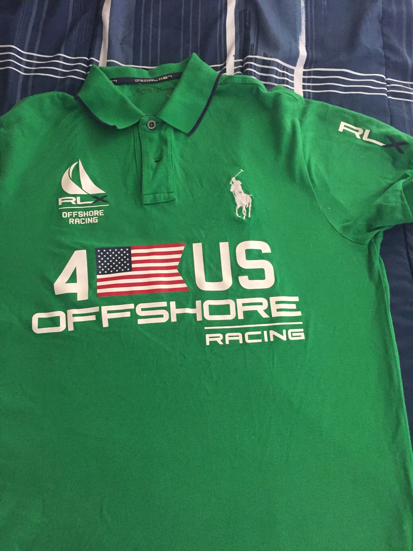 POLO RALPH LAUREN POLO SHIRT SIZE LARGE EXCELLENT CONDITION!!!FREE POLO SHIRT WITH PURCHASE