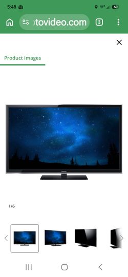 65" Panasonic Plasma TV