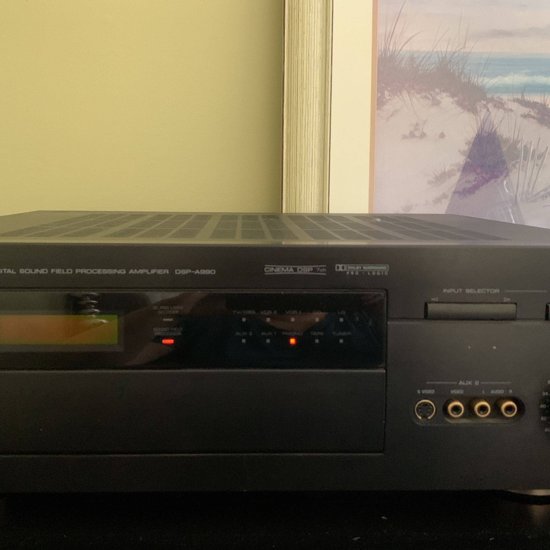 Yamaha Amplifier.