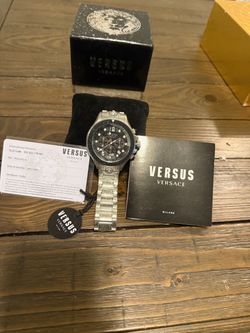 Versus Versace Men's Chronograph Watch - Like New with Box & Papers