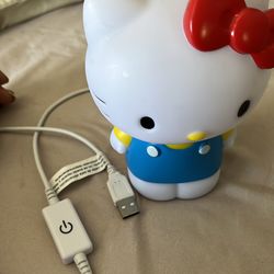 Hello kitty lamp