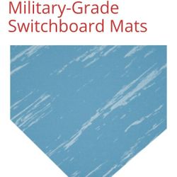 Electrical Blue Matting Anti-Static