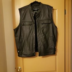 3XL Harley Davidson Men's Leather Jacket