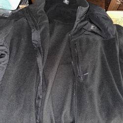 Black Starter Fleece Jacket 