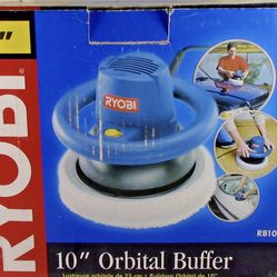 Ryobi 10" Orbital Car Buffer/Polisher RB101 Corded Electric