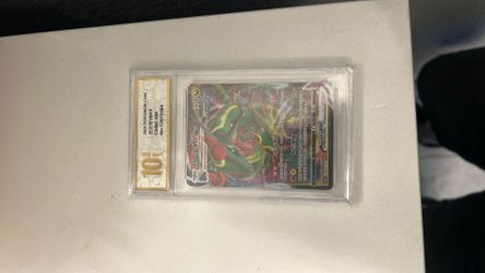 Chinese Rayquaza vmax graded 10
