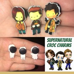 Supernatural Croc Shoe Charms/Jibbitz