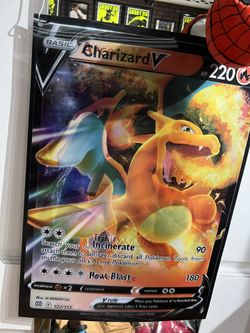 Giant Poster Size Charizard VMax Pokémon Card