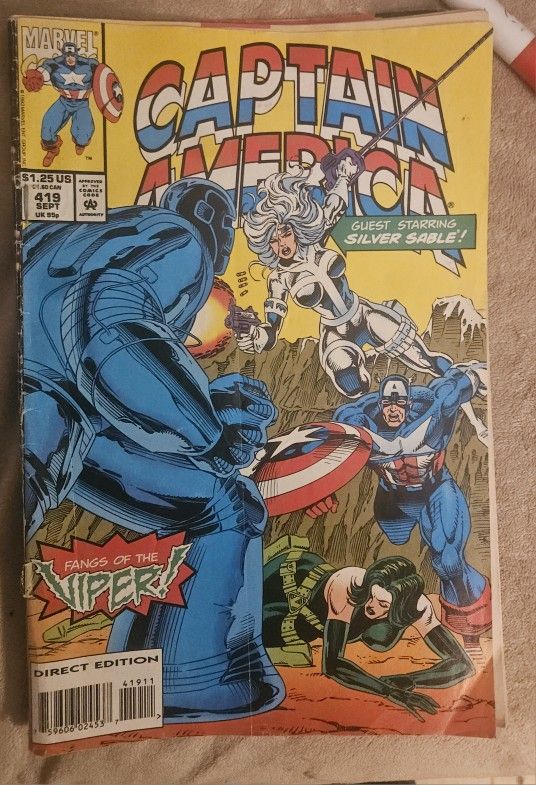 Captain America #419 (Marvel Comics September 1993)