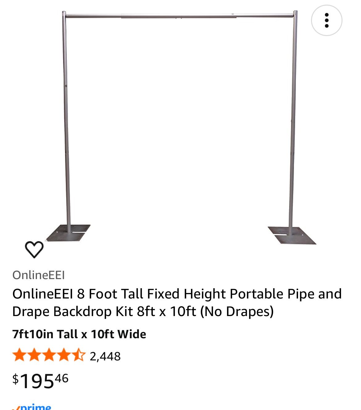 Backdrop Stand