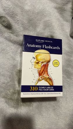 Kaplan Medical Anatomy Flashcards Third Edition