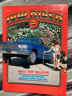 Vintage Lowrider magazine
