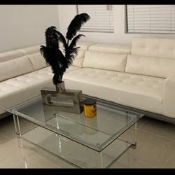 Sectional Sofa, Table 