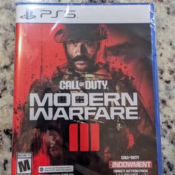 Ps5 Call Of Duty Mw3 Brand New