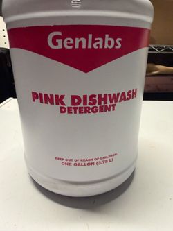 Genlabs Pink Dishwash Detergent 1 Gallon