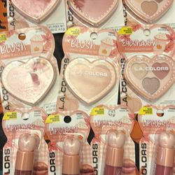 Blush And Eyeshadow LA Colors
