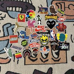 Sticker Bundle (Designer, Cartoons, Name Brands Etc.)
