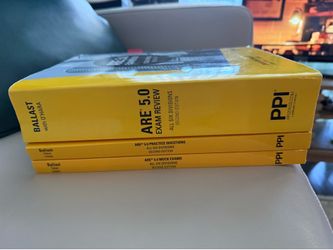 ARE 5.0 Exam Prep Book Set – PPI – All 6 Divisions