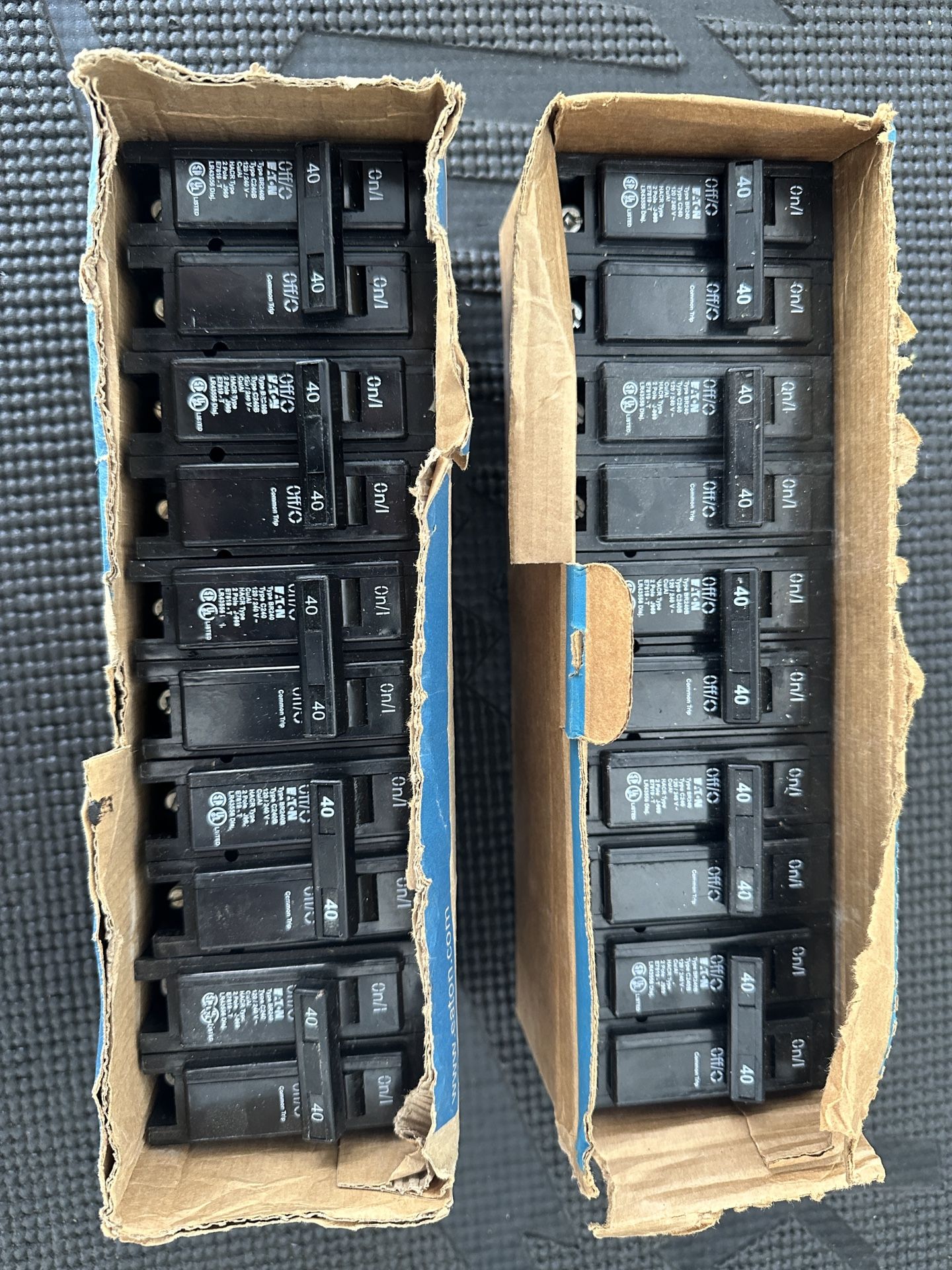 Lot Of New Eaton Cutler- Hammer 2 Pole Breakers - BRAND NEW