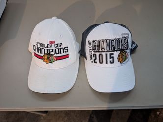 Chicago Blackhawk Championship Hats