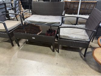 Outdoor patio set