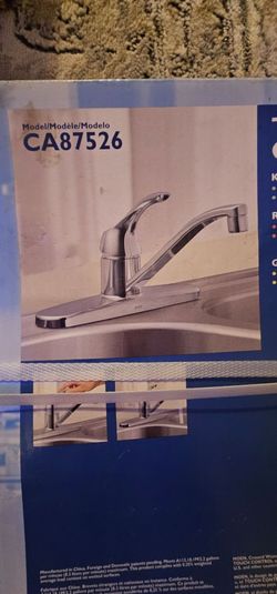 Moen CA87526 Adler Single-handle Low Arc Kitchen Faucet Chrome