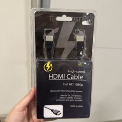 HDMI Cable 6ft – High Speed – New