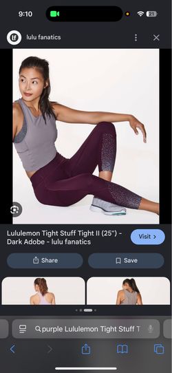 Lululemon Tight Stuff Tight II 25"