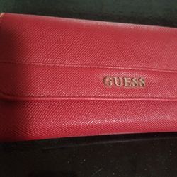 Red Guess Wallet 