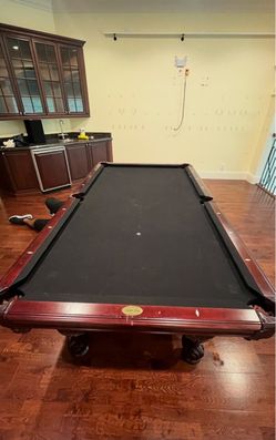 Leisure Bay Pool Table with Black Felt