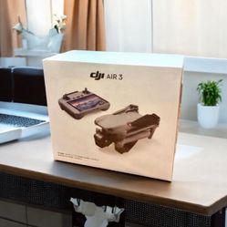 DJI Air 3 fly more combo drone and RC2 built in screen floor model 
