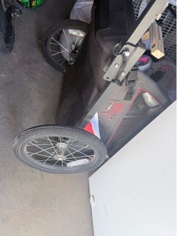 Allen sports two wheel bicycle trailer red