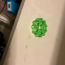 Green Gear Spinner 3d Print 