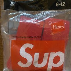 Supreme Socks (RED)