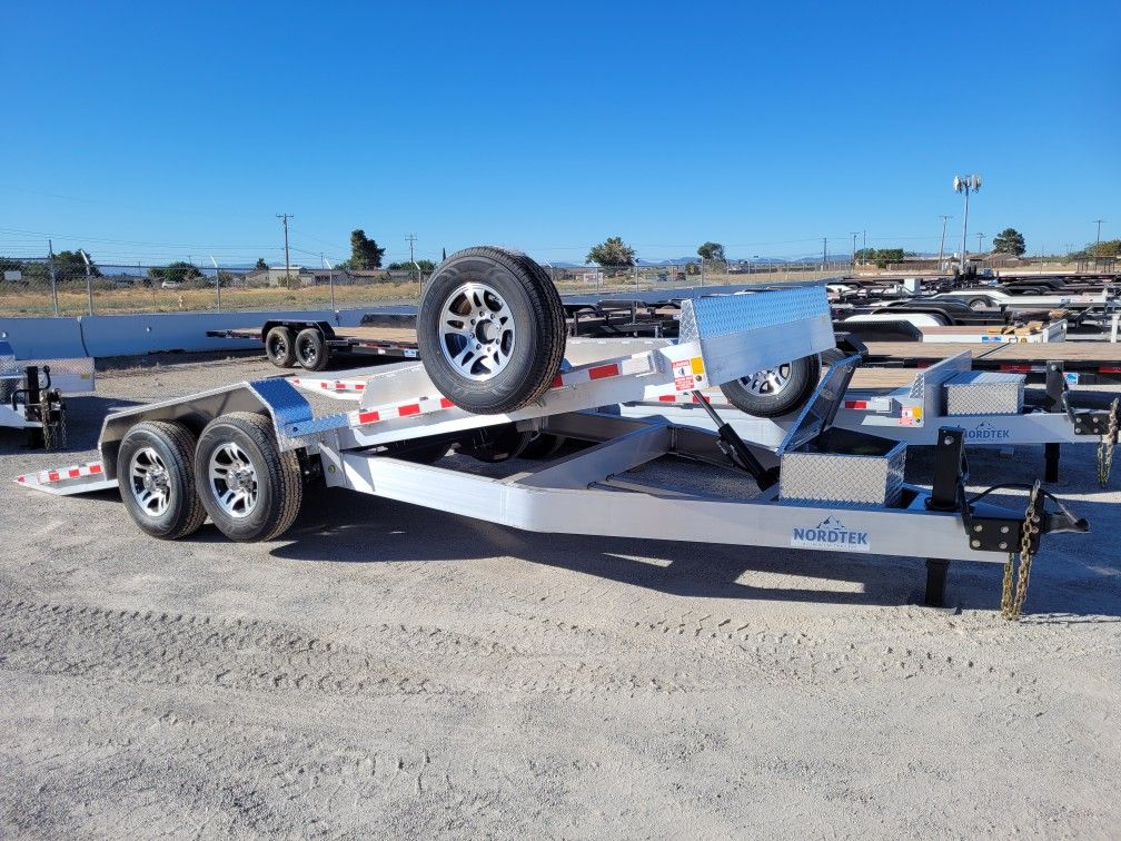Nordtek Aluminum Tilt Trailer