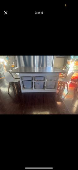 Table And Storage (Custom built)