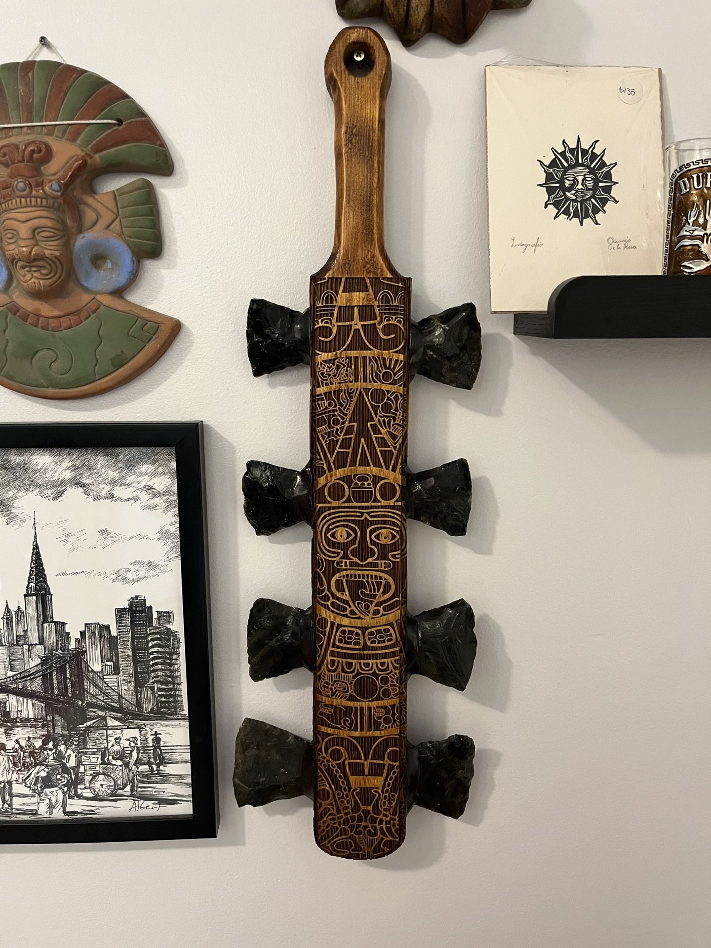 Mexican Aztec Sword