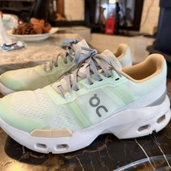 On‎ Cloud Cloudpulse Womens Training Shoes Sneakers Running Lime/Savannah Size 9
