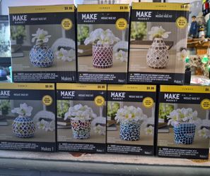 Mosaic vase kits
