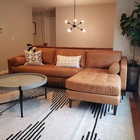 Leather Sectional Couch