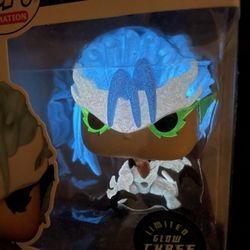 Grimmjow Jaegerjaques GITD CHASE Funko Pop Bleach 1820 with protector Anime Ichigo Glow