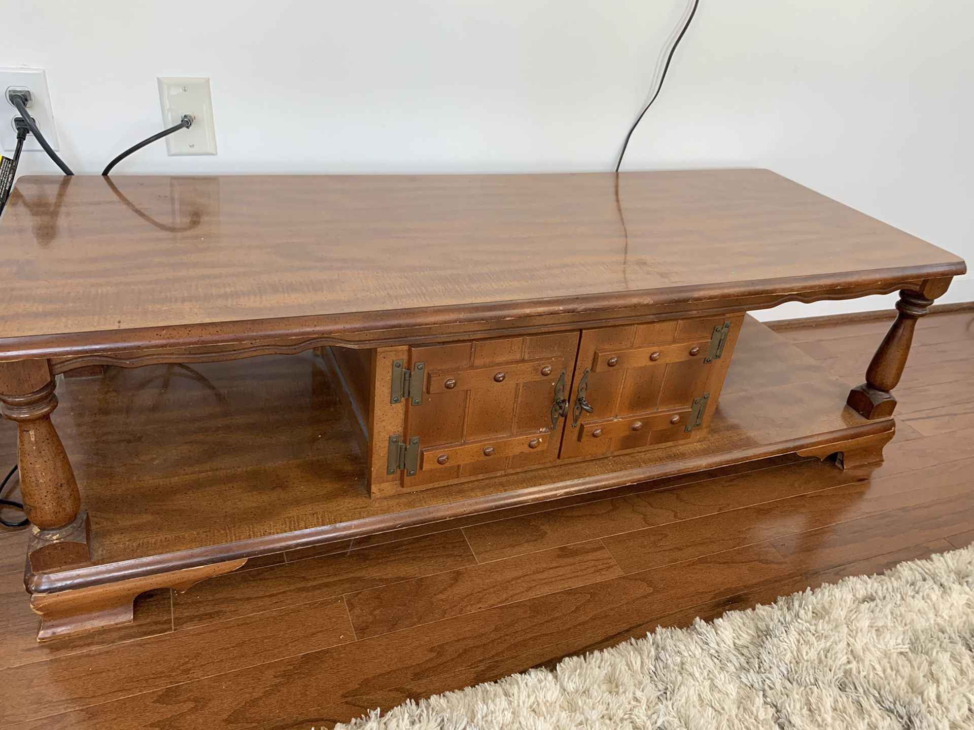 Coffee Table/Credenza Wood Brown