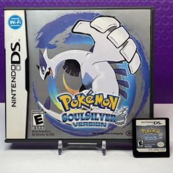 Pokémon Soul Silver CIB 