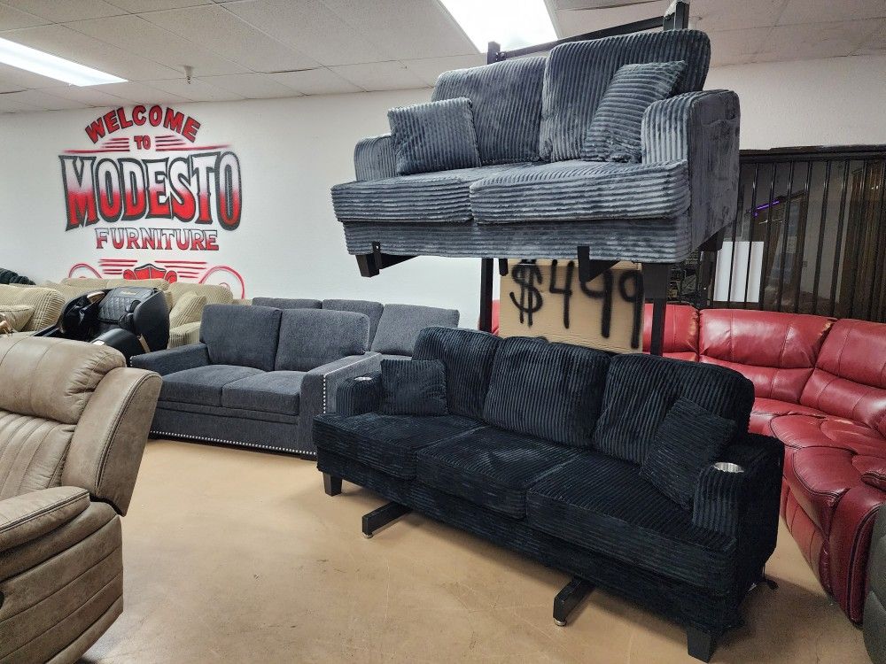 Choose Color! Sofa And Loveseat Pair $499