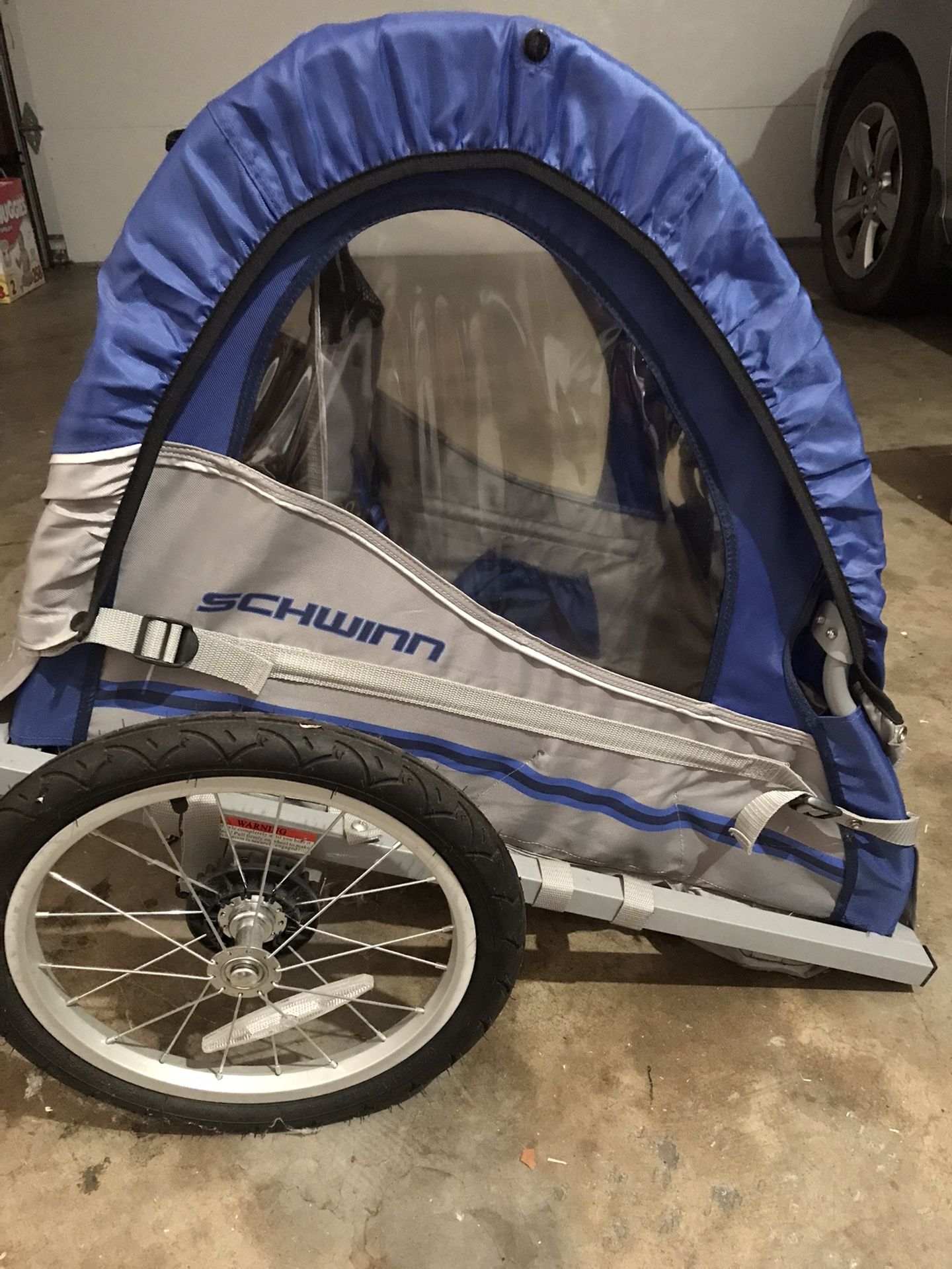 Schwinn Child Bike Trailer >> Mint Cond <<