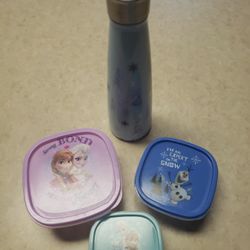 Frozen Water Bottle & Food Containers 