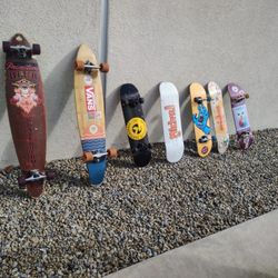 Skateboards, Long Boards 