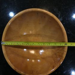 Solid Maple Bowl 